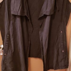 Womans Navy Blue Vest